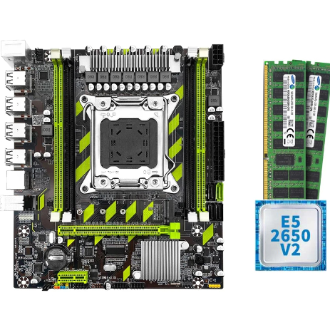 kit xeon x79 16GB xeon 2650v2 | Shopee Brasil