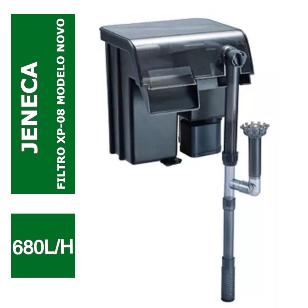 Filtro Externo Jeneca Xp-08 - 680l/h - 110V Modelo Novo
