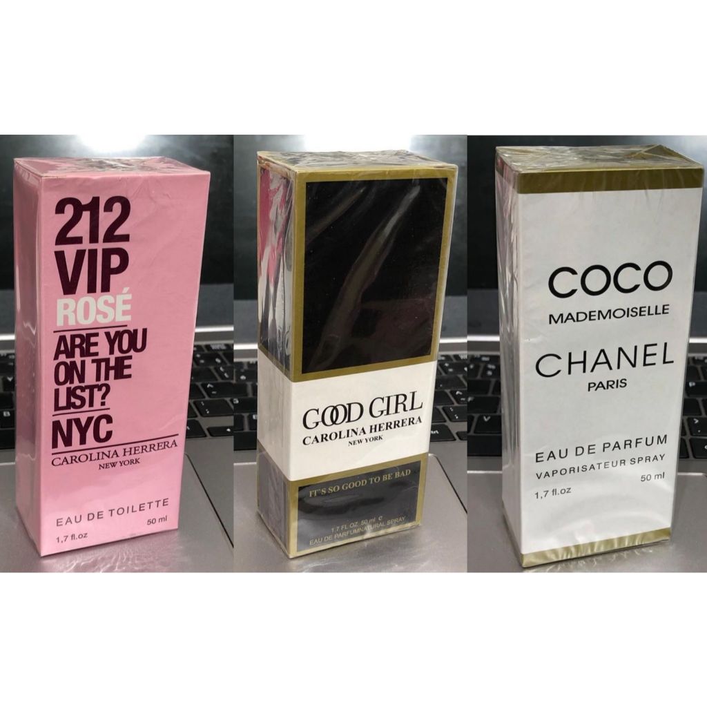 Imagem do produto Perfume Feminino 3 Und - Perfume de 50ml na loja Shopee