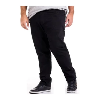 Jeans masculinos plus size 50 52 54 56 preto e escuro venda de fábrica