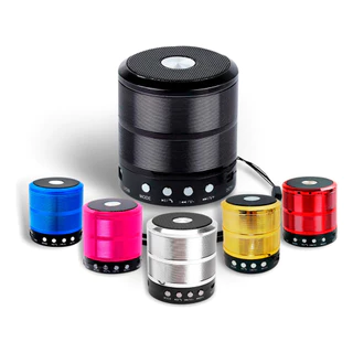 Mini Caixa De Som Bluetooth Portátil Sem Fio Recarregável USB Micro SD
