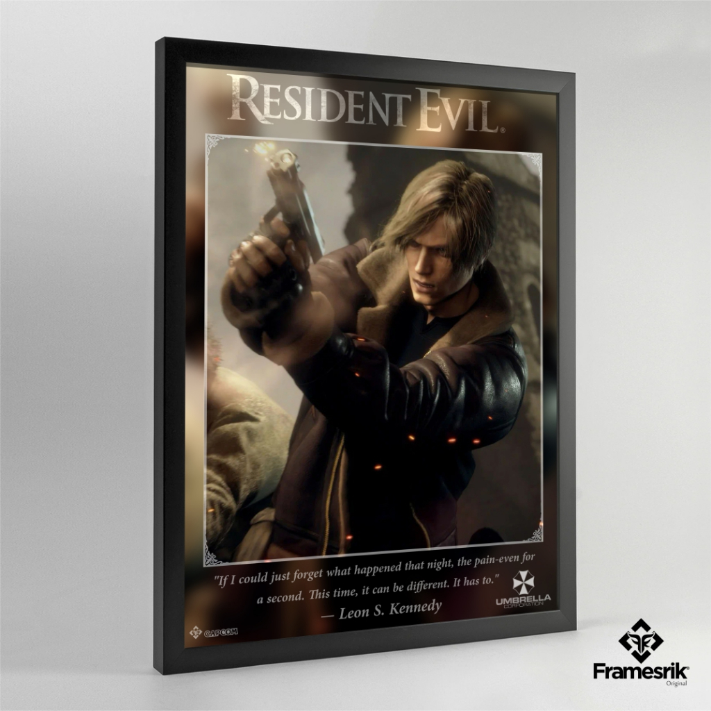 Quadro Leon S. Kennedy - Resident Evil