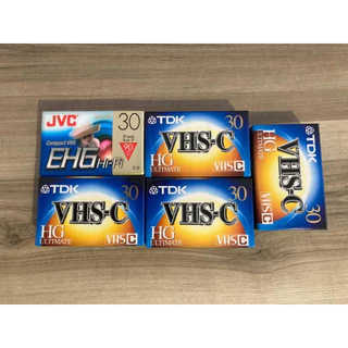 Fitas de Filmadora VHS-C Virgem - Novas Lacradas