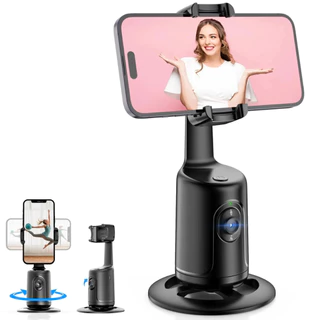 360 Rastreador Facial Automático Suporte De Celular Filmagem