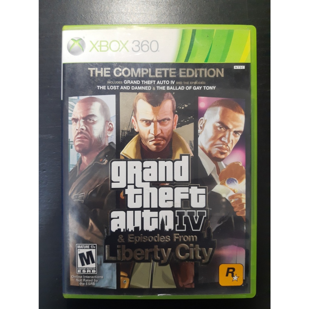 Gta 4 E Episodes From Liberty City Xbox 360 M Dia F Sica Original Br 11134207 7r98o
