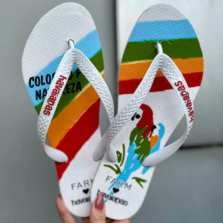 Chinelo,sandalia havaiana de dedo Feminino Ortopédica de Dedo Leve Confortável