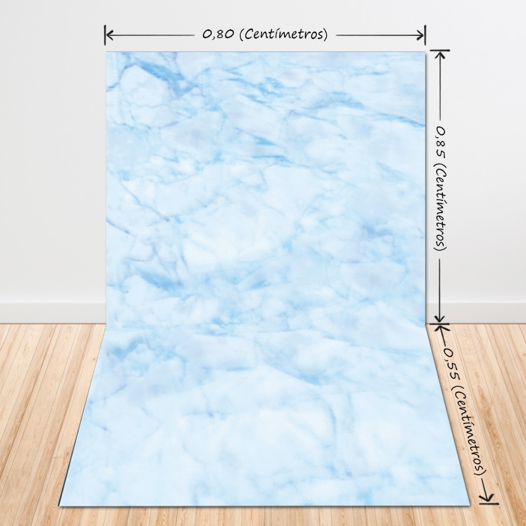 Fundo Fotográfico Abstrato Nuvens Azul em Tecido PN-0534 - V Painel ...
