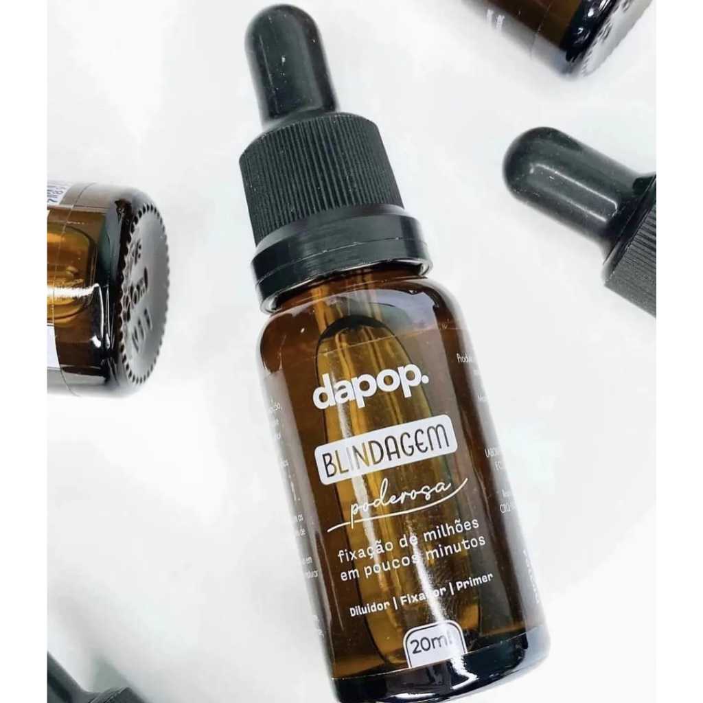 Unid Blindagem Poderosa Para Maquiagem - Dapop 15ml