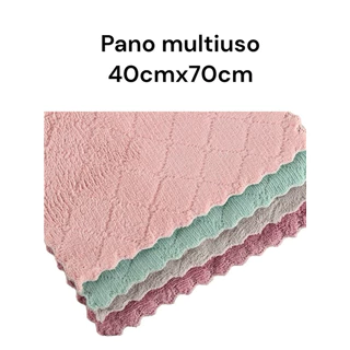 3pcs 40x70cm Super Absorvente Microfibra Pano De Cozinha Toalha De Limpreza Piso Chão Doméstica Super Durável Super Macio