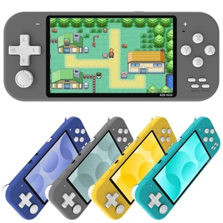 Console Portátil 6000+ Jogos X20 Mini 8Gb Tela IPS 4.3 SNES GBA NES