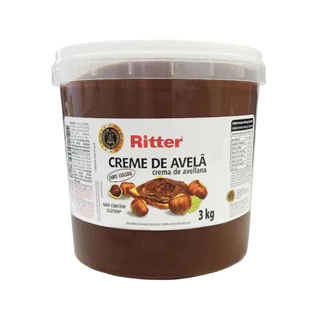 Creme De Avelã Com Cacau Ritter 3kg