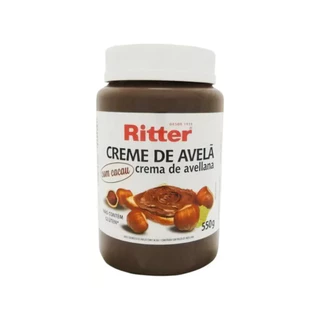 Creme De Avelã Com Cacau Ritter 550g