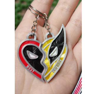 Chaveiro Deadpool & Wolverine - Best Friends