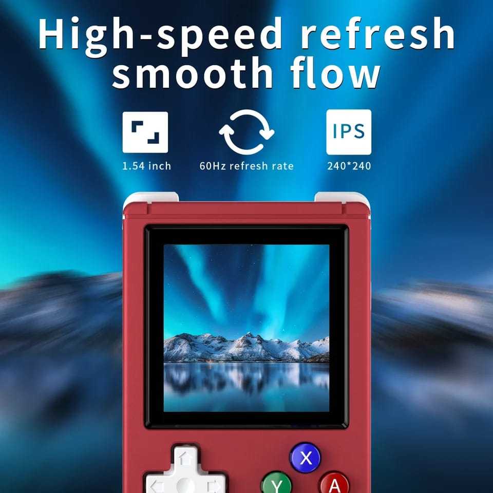 ANBERNIC RG Nano Console Portátil 5000+ Jogos 64gb Tela IPS 1,54