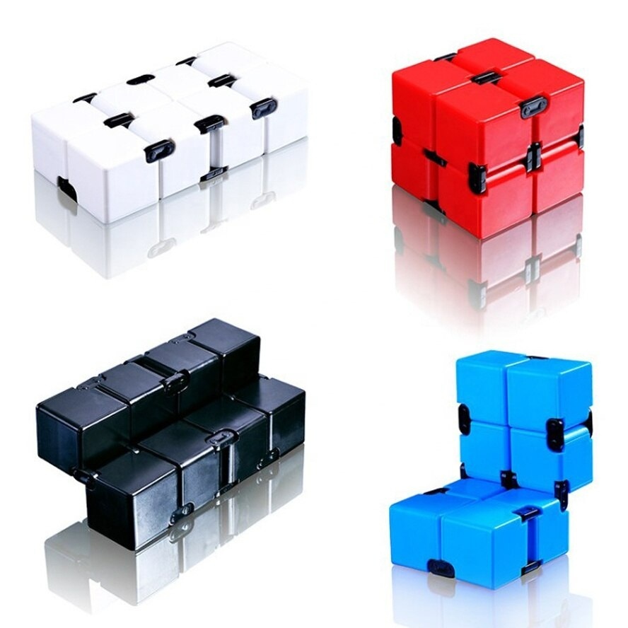 Cubo Infinito Alívio De Ansiedade Infinity Cube Fidget Cube Anti ...