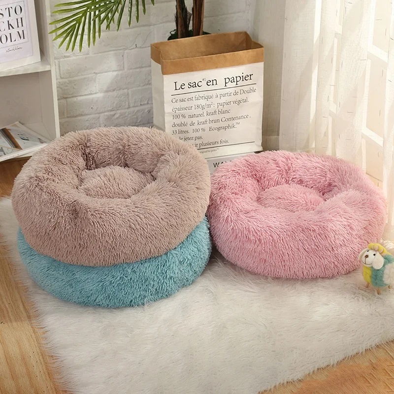 Cama Pet Redonda - interior não removível, tamanho M