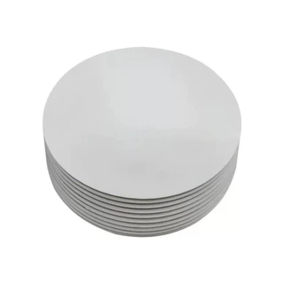 Kit 10 Cake Board 25CM Prato Para Bolo Em Mdf Tabuleiro Confeitaria