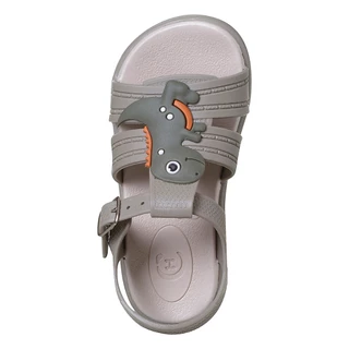 Sandalia de Borracha Infantil Menino Dinossauro Areia