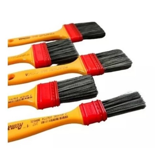 Kit de 5 Medidas De Pincéis Pincel Detalhamento Automotivo Trincha Roma ...