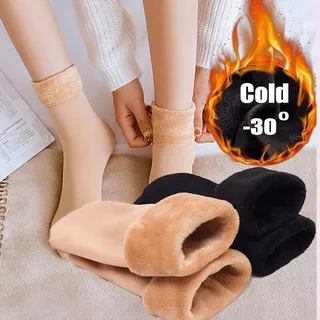 Kit ate 6 pares de meia/meias soquete térmica grossa flanelada fleece inverno frio intenso Império