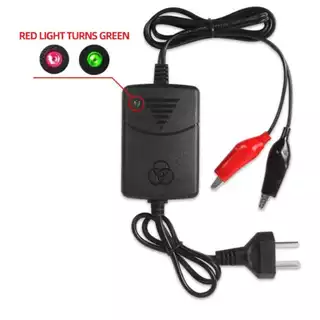 Carregador de Baterias 12v e 1.3A Inteligente Universal Motos e Baterias de Motores diversos