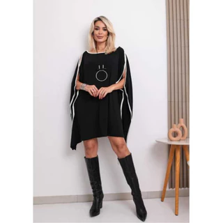 Bata Feminina Vestido Bata Manga Morcego Saida de Praia Kaftan Soltinho