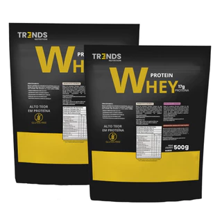 Combo 2x Whey Protein Blend Proteico Refil 500g Glúten Free