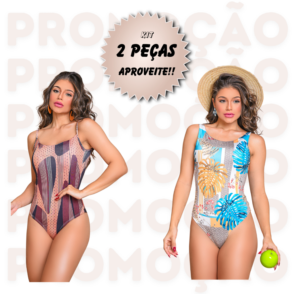 Shops promoção de maiô feminino