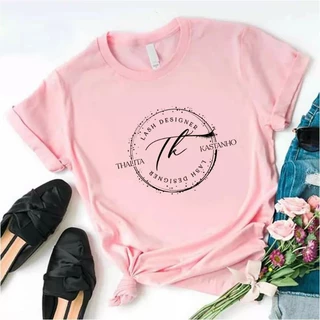 Kit 5 camisas personalizadas baby look!