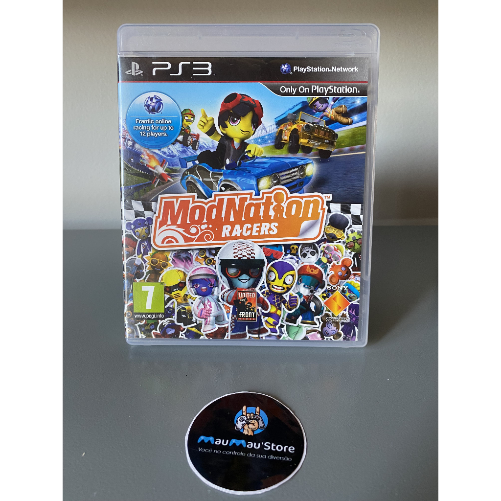Mod Nation Racers PS3 - Original Usado Jogos de Corrida Jogos de ...