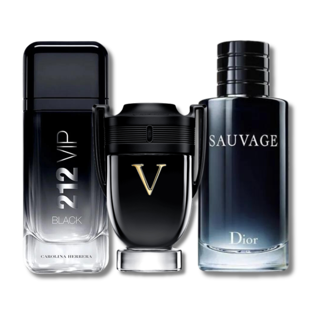 Perfume Importado Masculino 100ml - 03 Unidades Alta Fixação - Envio Imediato