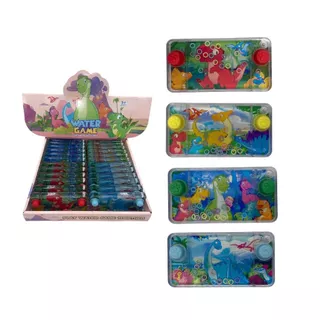 Kit com 24 unidades de Aquaplay Dinossauro Sereia Lembrancinha Jogo de Argolas Infantil