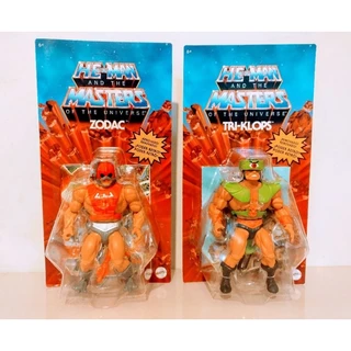 Zodac e Tri-Klops - Oferta com 2 unidades - Masters Of Universe Origins He-Man
