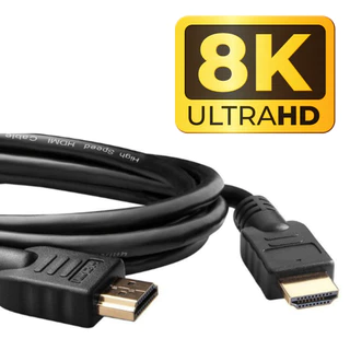 Cabo HDMI 4K 8K Premium TV, PS4, PS5, PS3, Monitor 1M Áquário