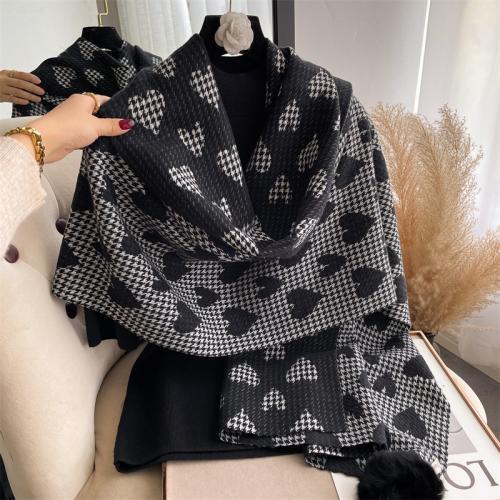 Cachecol Echarpe Grande Grosso Estampado Moda Inverno | Shopee Brasil