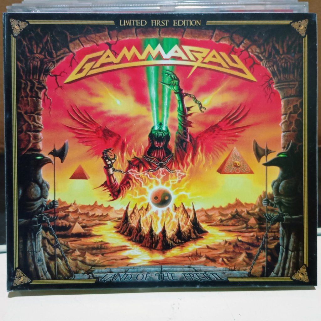 Cd ,Gamma Ray - Land of The free II (Digipak) | Shopee Brasil