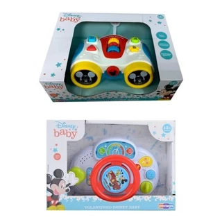 Brinquedo Infantil Bebê Mickey Mouse Volante ou Binóculo Musical