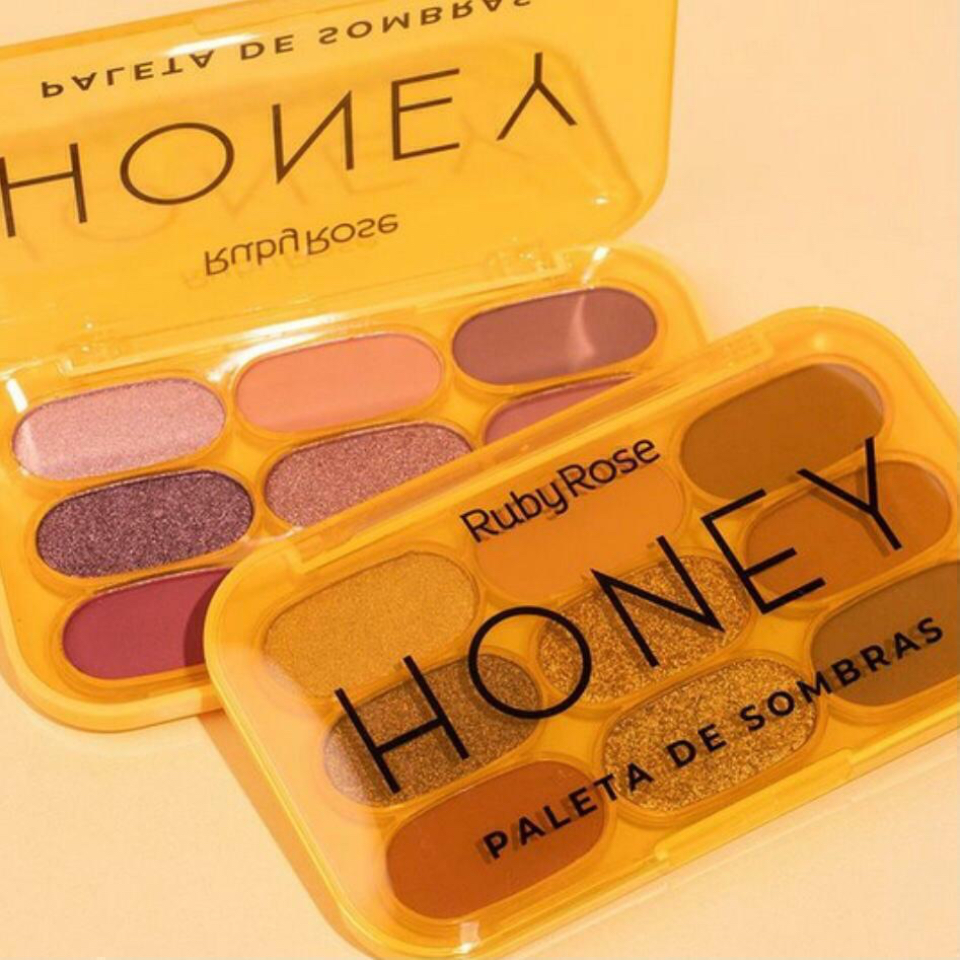 Paleta de Sombras Honey HB-1087- Ruby rose
