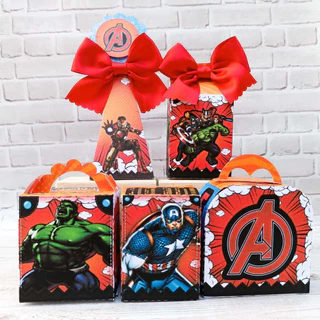 Kit Personalizados Vingadores Lembrancinha para Festa - PEGUE E MONTE