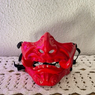 Máscara para Cosplay ( Samurai Demon) - com Elástico e regulador