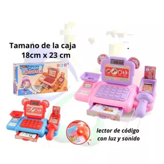 Caixa Registradora Brinquedo Infantil Mercadinho Scanner Luz E Som /WJ129