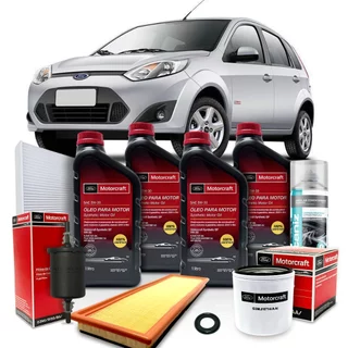 Kit Revisão Troca de Óleo Motorcraft 5w30 Ford Fiesta 2009 2010 2011 2012 2013