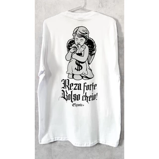 Camiseta Masculina Chronic Original “Money” - Branca