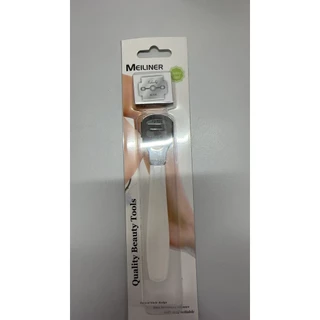 KIT 2 Removedor de Calos e Peles Manual e Caixa com 10 Lâminas Fan Nails