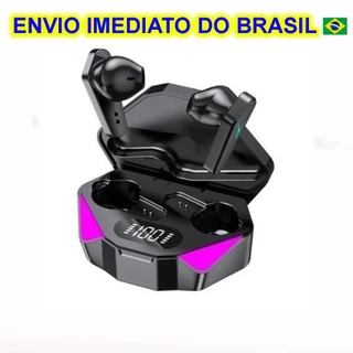 X15 Fone de ouvido sem fio Bluetooth gamer