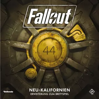 Fallout: New California (2018) Boargame Impresso