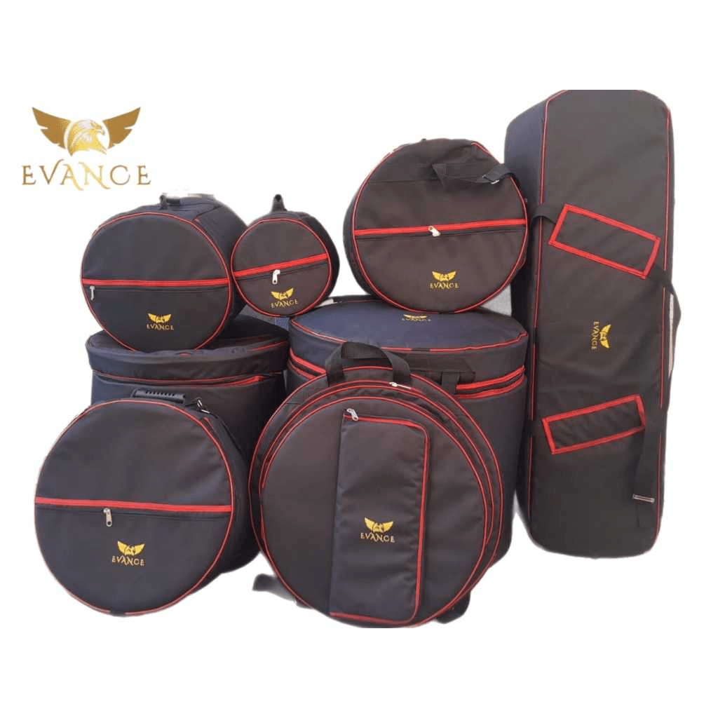 Capa Bag Kit Bateria 4 Peças Premium Line Evance