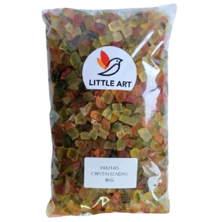 Frutas Cristalizadas Pacote 1kg - Pérola