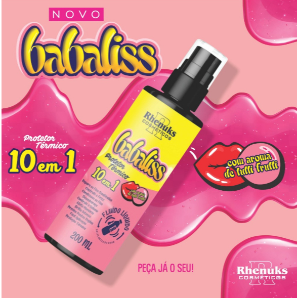 Spray Protetor Térmico para Cabelo Babaliss - 200ml - Rhenuks | Shopee ...