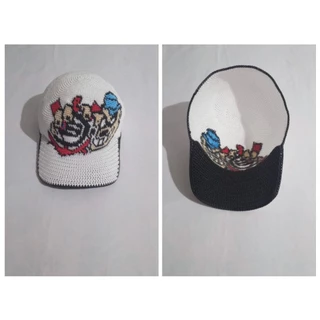 Boné de crochê do Corinthians/irmão metralha